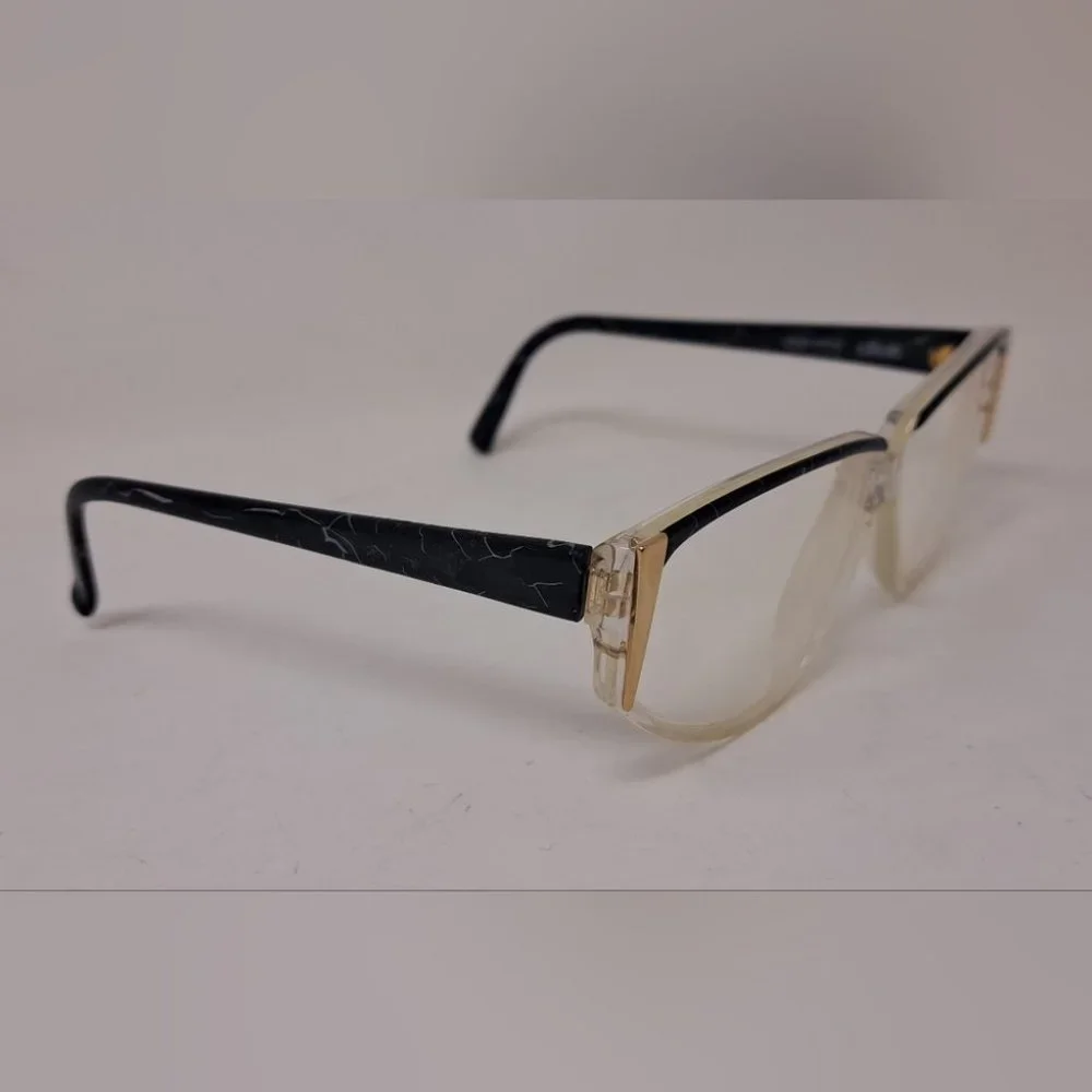 Silhouette Womens Eye Glasses Frames Vintage Black M1330 / 20 C2149  55-10-135